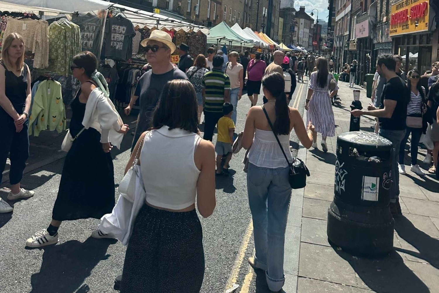 Londra: tour a piedi dei mercati domenicali autentici