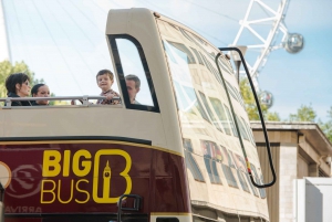 London: Hop-on Hop-off-tur med Big Bus og elvecruise