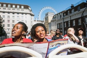 London: Big Bus Hop-on Hop-off-tur og flodkrydstogt