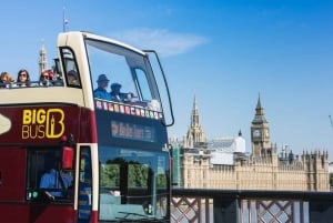 London: Big Bus Hop-on Hop-off-tur och flodkryssning