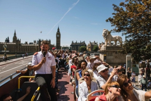 London: Hop-on Hop-off-tur med Big Bus og elvecruise