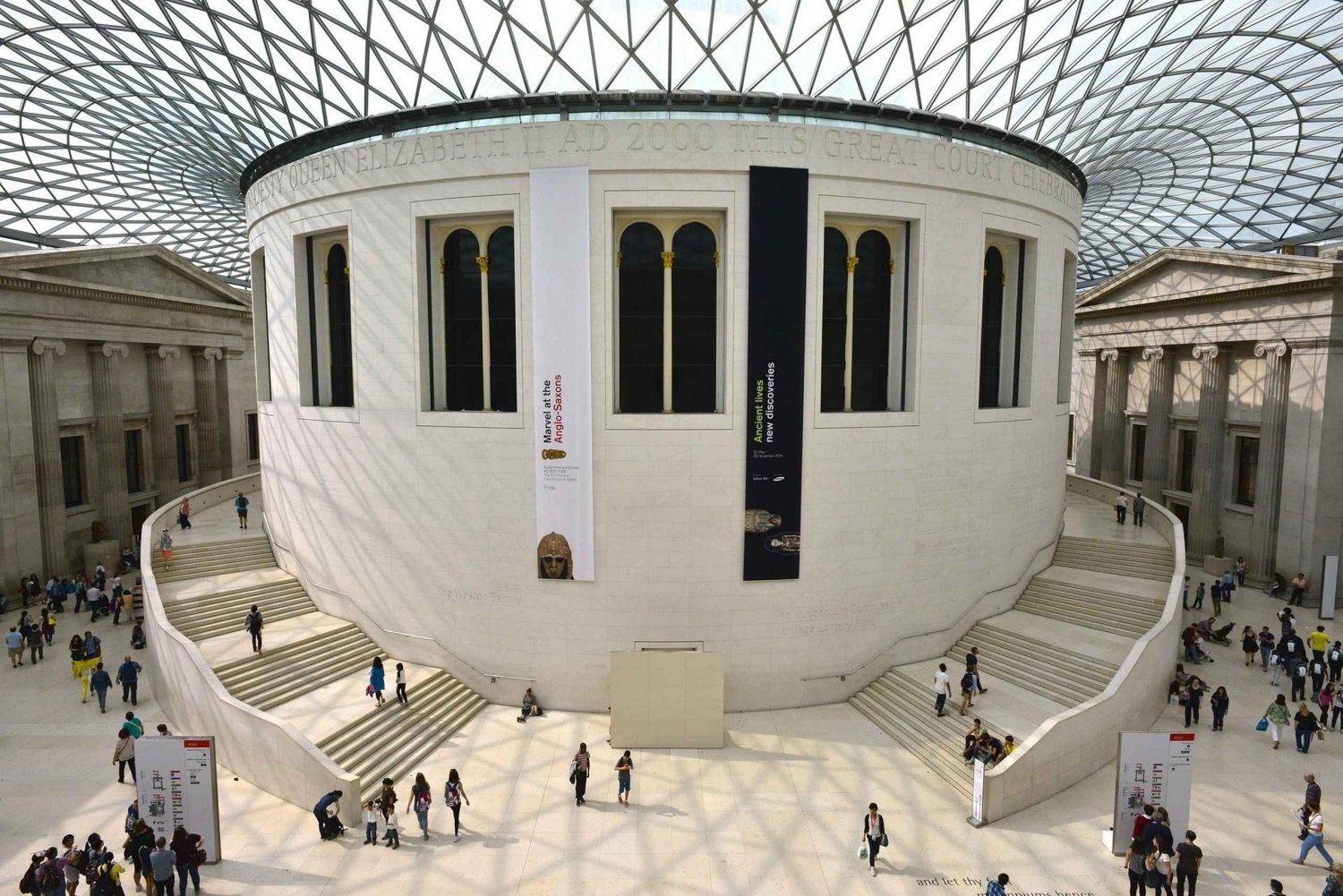 Londres : visite audio du British Museum et billet d'entrée prioritaire