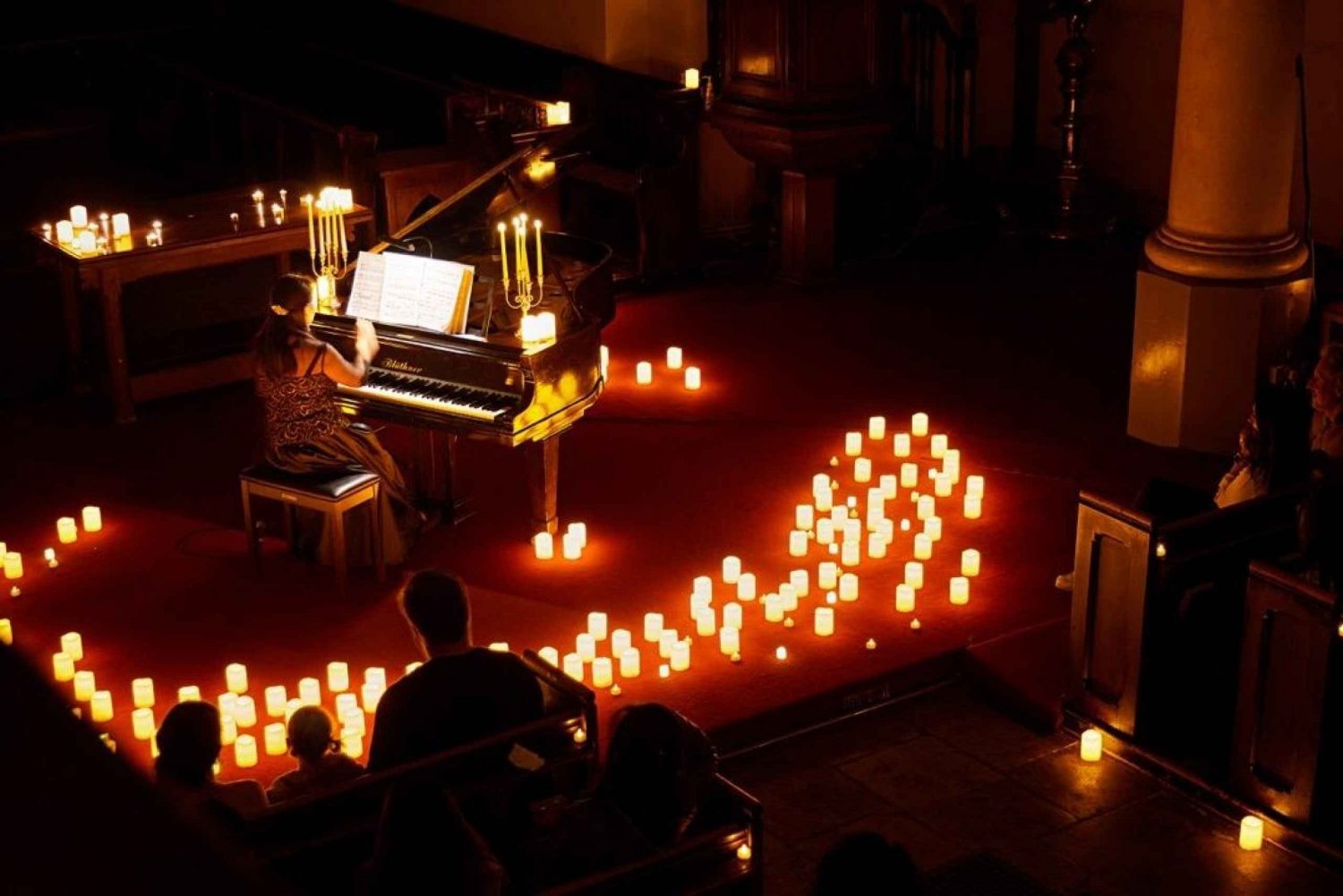 Londen: Candlelight Concert Ticket met glas prosecco