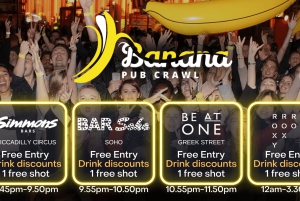 Londra : Bar Crawl del centro di Londra con sconti sulle bevande