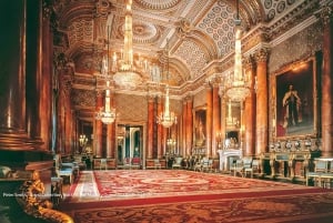 Lontoo: Buckinghamin palatsin lippu.