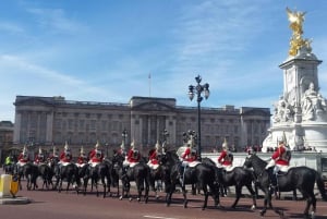 Londres : visite à pied et relève de la garde