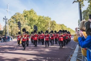 Omvisning til fots av vaktbytte på Buckingham Palace