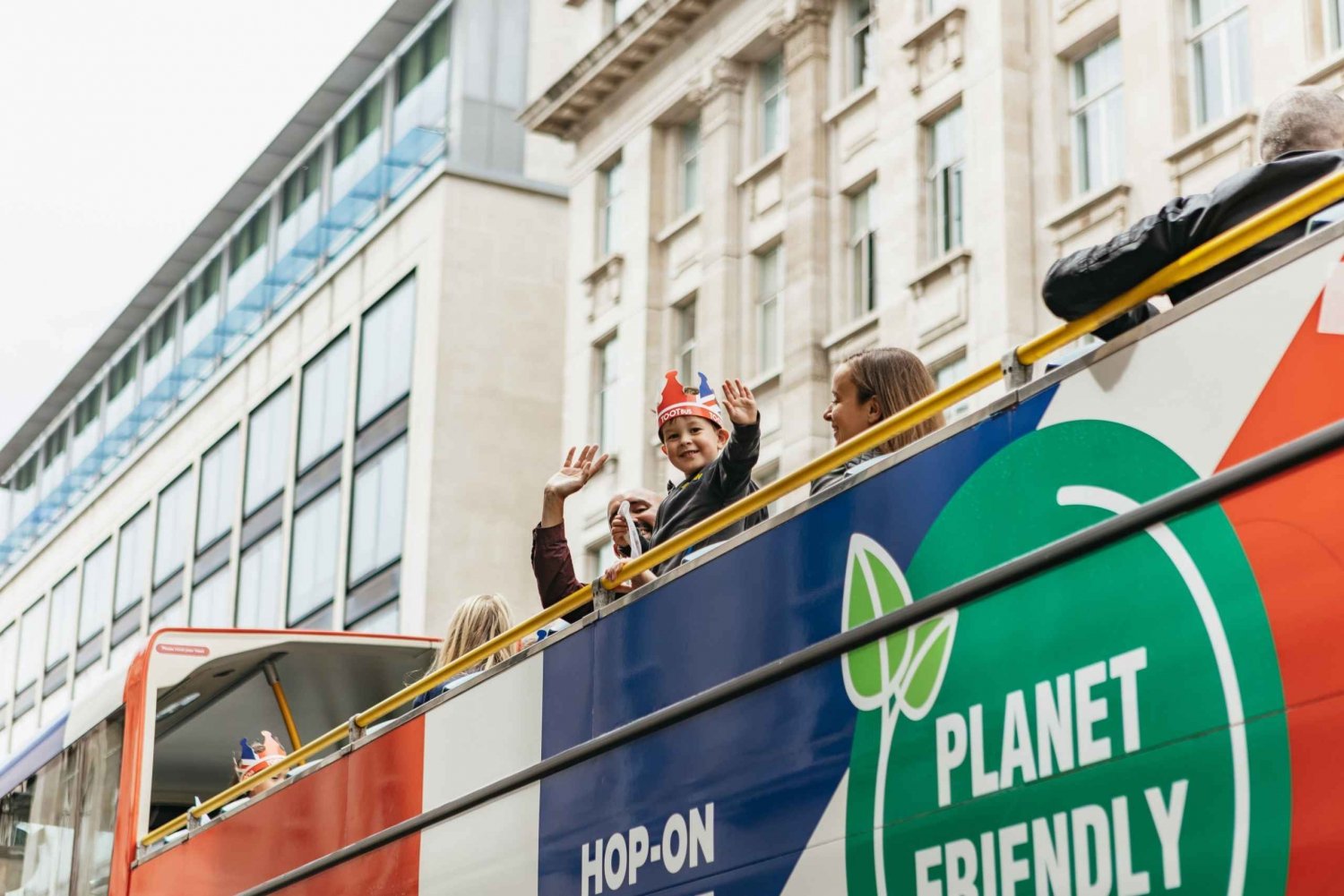 Londres: recorrido en autobús para niños con comentarios