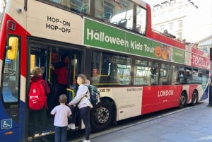 Londres: Tour en autobús descapotable para niños - Especial Halloween