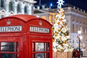 Londres: Tour nocturno en autobús de las luces de Navidad con guía en directo