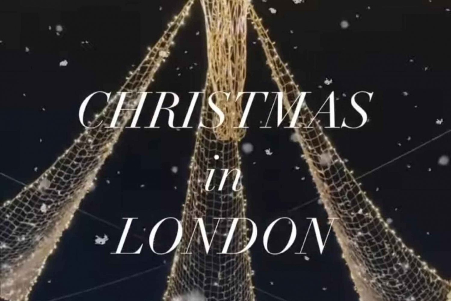 London: Christmas Lights Guided Walking Tour