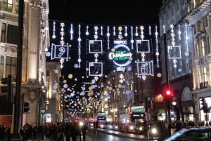 Londyn: wycieczka autobusowa z otwartym dachem po świątecznie oświetlonym mieście