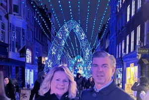 Tour particular de carro pelas luzes de Natal de Londres