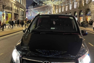 Tour particular de carro pelas luzes de Natal de Londres