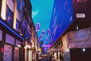 London: Privat tur med julbelysning med ikonisk London-taxi