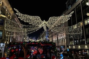 London: Weihnachtsbeleuchtung-Sightseeingtour im offenen Bustour