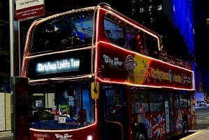 London: Weihnachtsbeleuchtung-Sightseeingtour im offenen Bustour