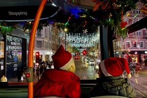 London: Weihnachtsbeleuchtung-Sightseeingtour im offenen Bustour