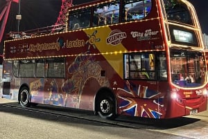 London: Weihnachtsbeleuchtung-Sightseeingtour im offenen Bustour