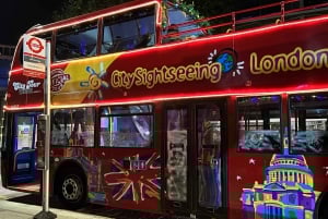 London: Weihnachtsbeleuchtung-Sightseeingtour im offenen Bustour