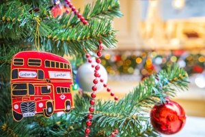 London: Julbelysningstur med vintagebuss