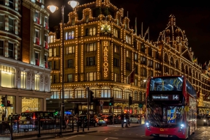 Londen: Kerstlichtjestour met een oude dubbeldekkerbus