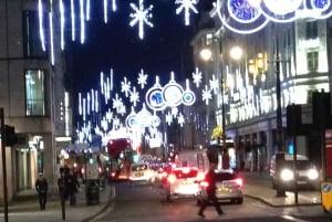 Лондон: тур «Рождественские огни» в черном такси