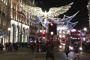 Лондон: тур «Рождественские огни» в черном такси