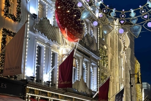 London: Christmas Lights Tour - With Christmas Music