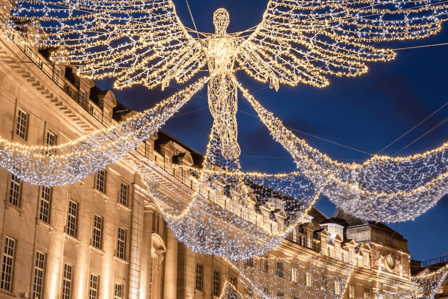 Londres: tour a pie de luces navideñas