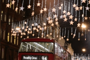 Londres: tour a pie de luces navideñas