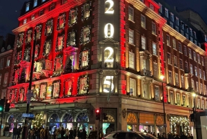 Londres: tour a pie de luces navideñas