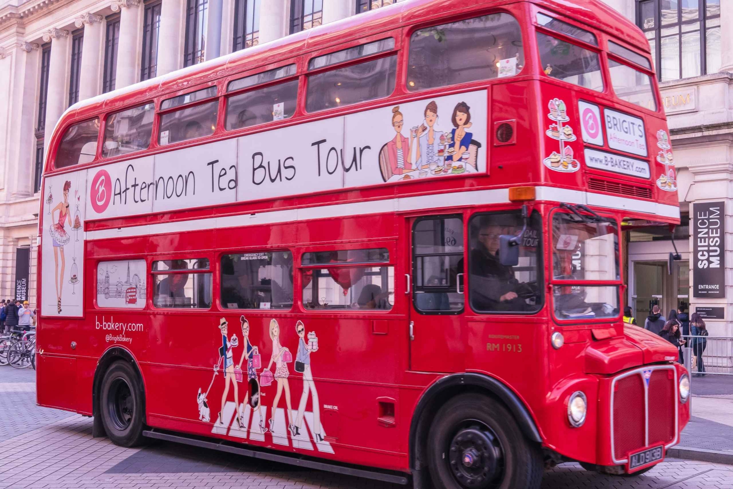 Londres : excursion en bus pour le thé de l'après-midi