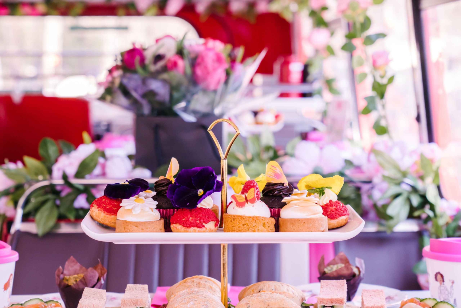 Londres : excursion en bus pour le thé de l'après-midi