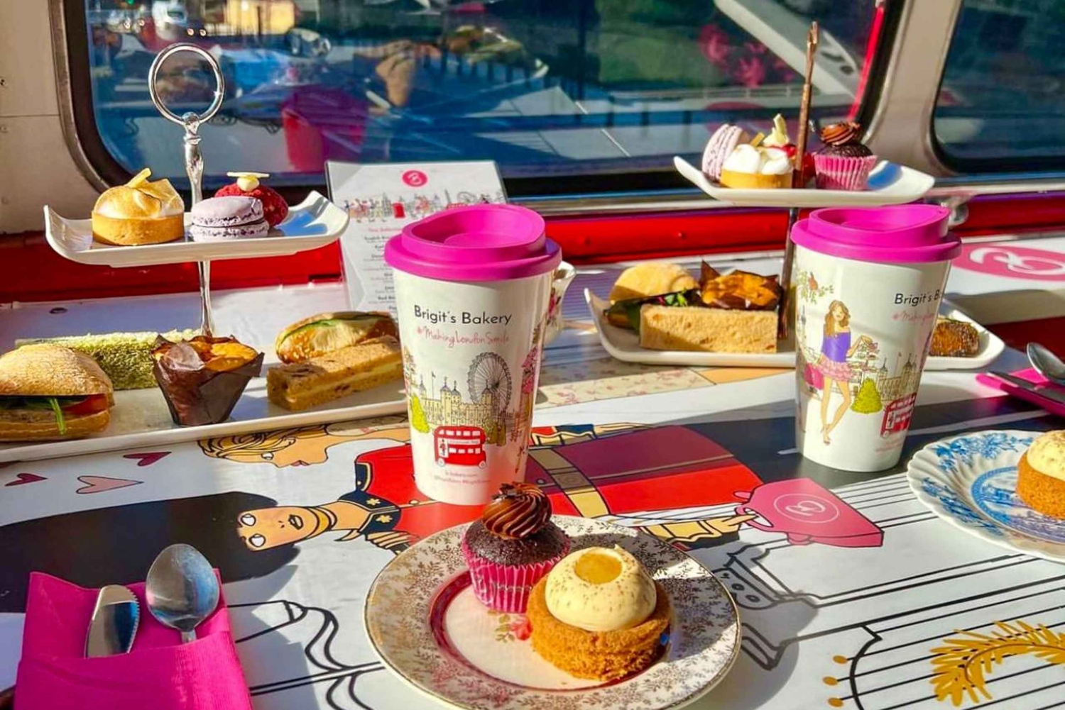 Londres : excursion en bus pour le thé de l'après-midi