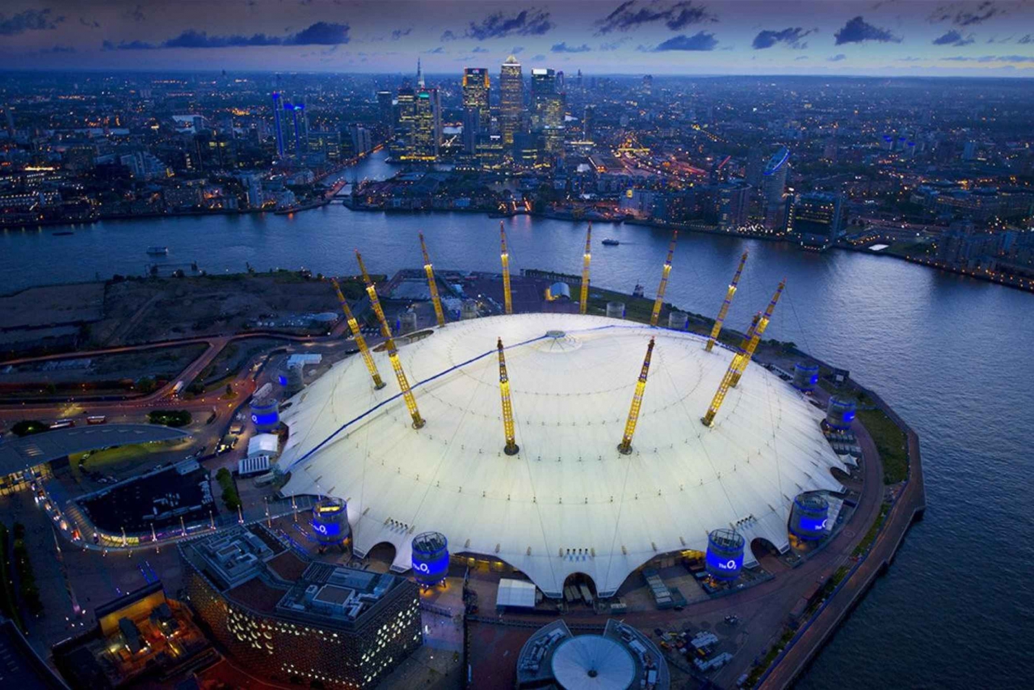 Londres : L'ascension de l'O2 Arena et le tour du meilleur de Westminster