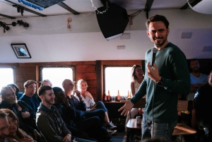 Londen: Duistere komedie op Iconische Battersea Schuit