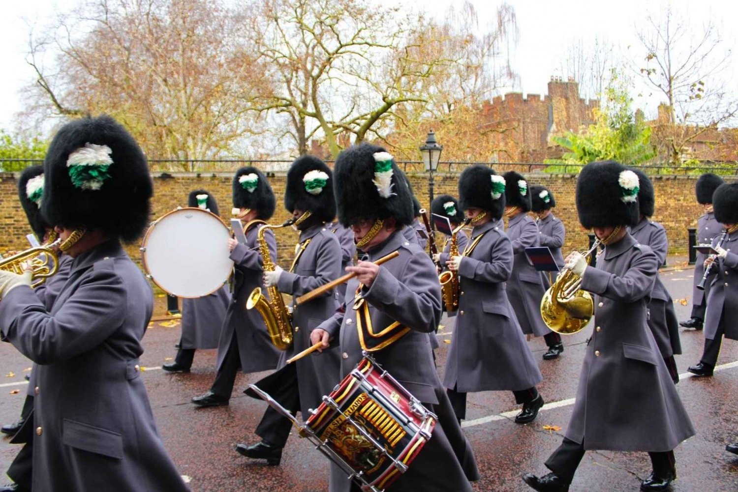Cambio de Guardia (grupo reducido) Visita a la realeza de Londres