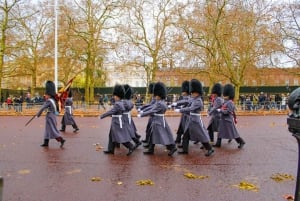 ロンドン：バッキンガム宮殿と衛兵交代式体験