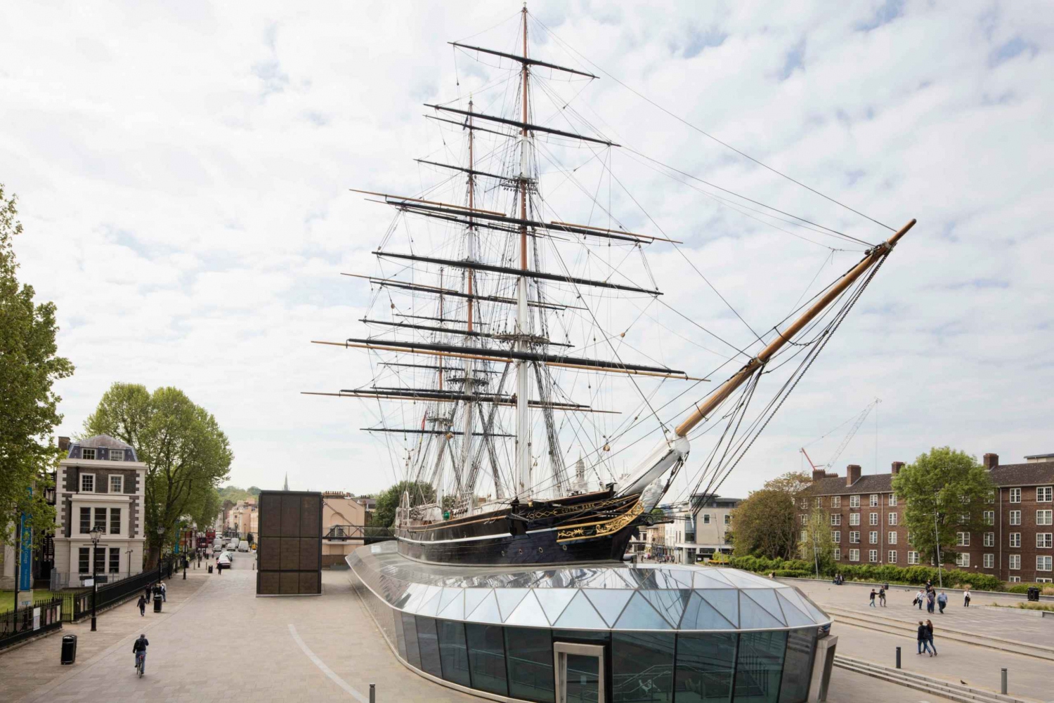 London: Inträdesbiljett till historiska fartyget Cutty Sark