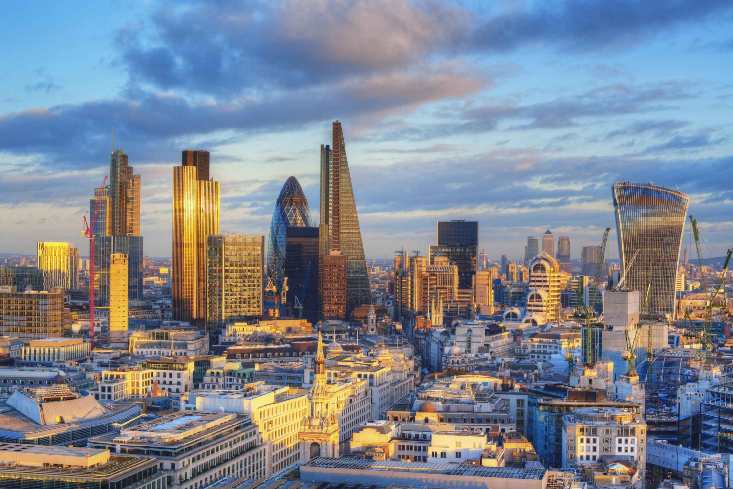 London Financial Districts guidet tur med Themsen-krydstogt