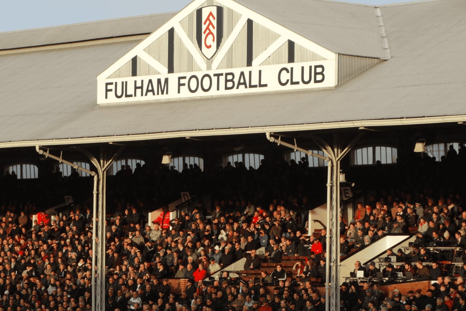 Londra: partita di calcio del Fulham FC al Craven Cottage