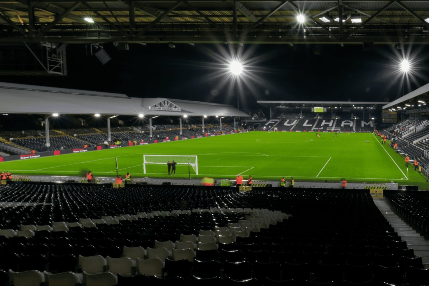 Londra: partita di calcio del Fulham FC al Craven Cottage