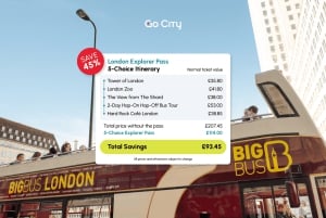 London: Go City Explorer Pass® - Tickets for 2-7 Attractions