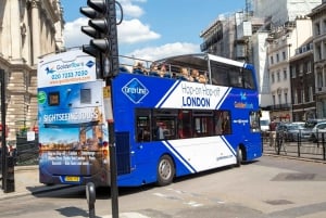 Londres: Ônibus hop-on hop-off Sightseeing de teto aberto