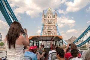 Londyn: Autobus Hop-on Hop-off Sightseeing Bus z otwartym dachem