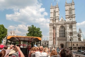 Londres: Autobús turístico Hop-on Hop-off de techo abierto