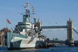 London: Billet til HMS Belfast og højdepunkter i Southbank med lydguide