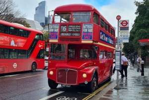 London: Hop-On/Hop-Off-Bus Routemaster Bus Ride