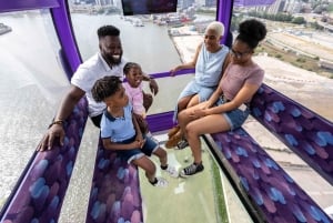 Londres: IFS Cloud Cable Car - Experiência com piso de vidro